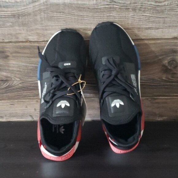 New Adidas NMD Black Sneakers Classic Casual Streetwear Everyday Walking Shoes - Picture 8 of 11